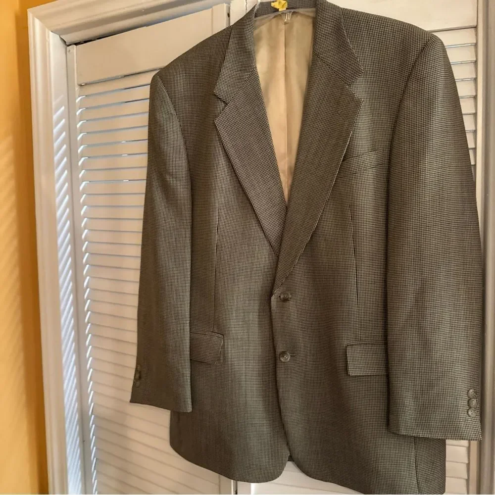 Hart Schaffner Marx Classic Gray Blazer